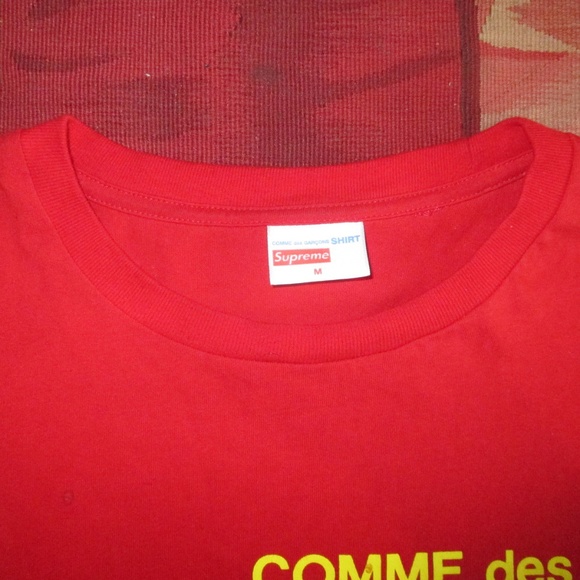 Supreme x Comme Des Garcons Collab long sleeve - Picture 9 of 10